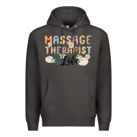 Smoke massage therapist life Premium Hoodie - MaliasSmallBusiness
