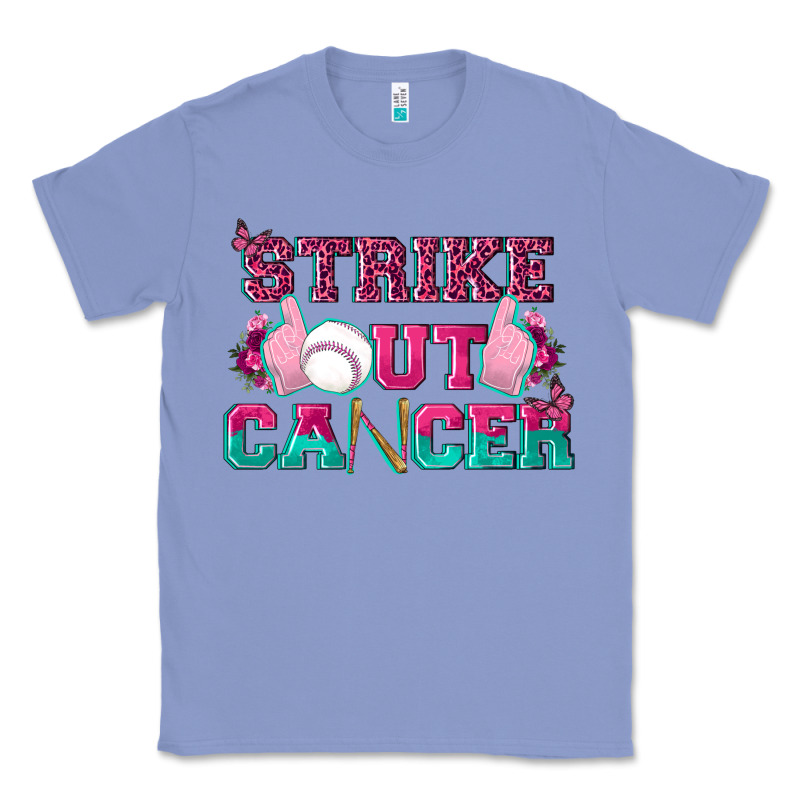 Strike Out Cancer Baseball Classic Tee by texasbilliewilder | Teevron