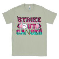 Matcha Strike Out Cancer Baseball Classic Tee - texasbilliewilder