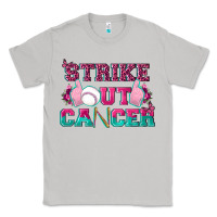 Moon Dust Strike Out Cancer Baseball Classic Tee - texasbilliewilder