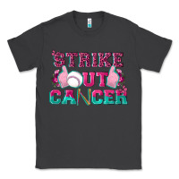 Smoke Strike Out Cancer Baseball Classic Tee - texasbilliewilder