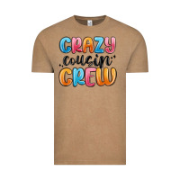 Vintage Coffee crazy cousin crew Vintage Tee - MaliasSmallBusiness