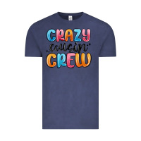 Vintage Denim crazy cousin crew Vintage Tee - MaliasSmallBusiness