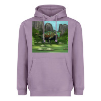 Lavender ankylosaurus tumbler Heavyweight Hoodie - Artiststas