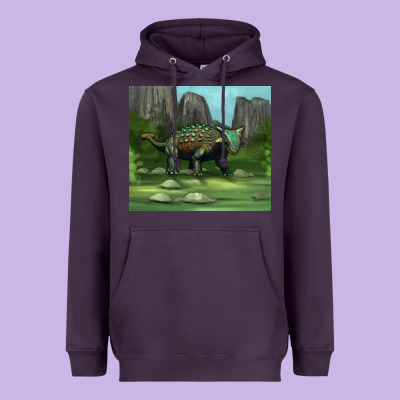 Ankylosaurus Tumbler Heavyweight Hoodie Designed By Artiststas