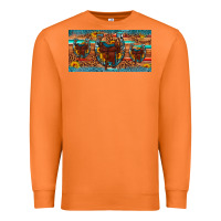 Carrot saddle horseshoe  sunflower leopard license plate Premium Sweatshirt - Artiststas