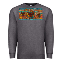 Charcoal Heather saddle horseshoe  sunflower leopard license plate Premium Sweatshirt - Artiststas
