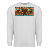 Saddle Horseshoe  Sunflower Leopard License Plate Premium Sweatshirt | Teevron