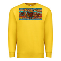 Lemon saddle horseshoe  sunflower leopard license plate Premium Sweatshirt - Artiststas