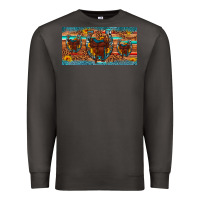 Smoke saddle horseshoe  sunflower leopard license plate Premium Sweatshirt - Artiststas