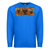 True Royal saddle horseshoe  sunflower leopard license plate Premium Sweatshirt - Artiststas