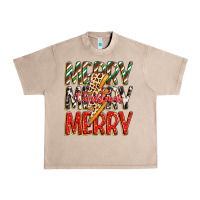 French Oak merry christmas lightning bolt Urban Heavy Tee - Zillion Design Studio