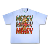 Grape Ice merry christmas lightning bolt Urban Heavy Tee - Zillion Design Studio