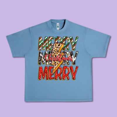 Urban Heavy Tee merry christmas lightning bolt