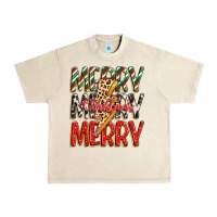 Sandshell merry christmas lightning bolt Urban Heavy Tee - Zillion Design Studio