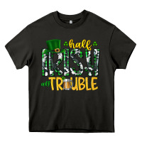 Asphalt Half Irish All Trouble Heavy Core Tee - CowhideDigitalArt