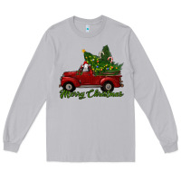 Moon Dust merry christmas baby sheep trees with truck Long Sleeve Tee - RanaPortraitStore
