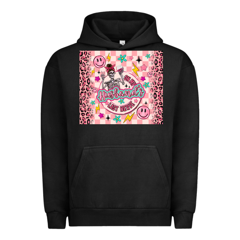 On My Husbunds Last Nerve Pink Urban Hoodie by MaliasSmallBusiness | Teevron