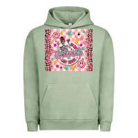 Pigment Oil Green on my husbunds last nerve pink Urban Hoodie - MaliasSmallBusiness