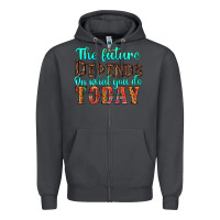 Smoke the future on what you do today Zipper Hoodie - HRA Design Shop