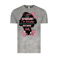 Cloud Rock i love the woman ive become Vintage Tee - MaliasSmallBusiness