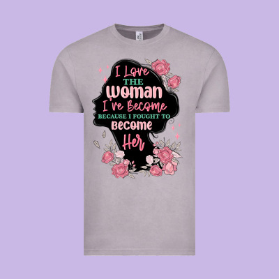 Vintage Tee i love the woman ive become