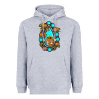 Heather Grey gemstone pumpkin fall Heavyweight Hoodie - JahusDesignShop