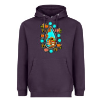 Plum gemstone pumpkin fall Heavyweight Hoodie - JahusDesignShop