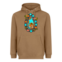 Toasted Coconut gemstone pumpkin fall Heavyweight Hoodie - JahusDesignShop