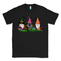 Black happy halloween gnome pumpkin Classic Tee - RanaPortraitStore