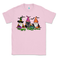 Bubblegum Pink happy halloween gnome pumpkin Classic Tee - RanaPortraitStore