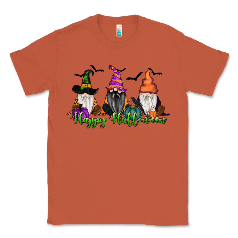Happy Halloween Gnome Pumpkin Classic Tee by RanaPortraitStore | Teevron
