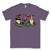 Lavender happy halloween gnome pumpkin Classic Tee - RanaPortraitStore
