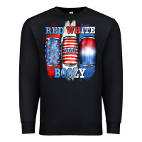 Black red white and boozy Premium Sweatshirt - JahusDesignShop