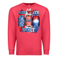 Cardinal red white and boozy Premium Sweatshirt - JahusDesignShop