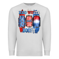 Dove Grey red white and boozy Premium Sweatshirt - JahusDesignShop