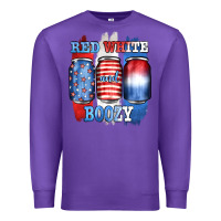 Purple red white and boozy Premium Sweatshirt - JahusDesignShop