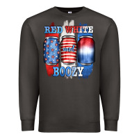 Smoke red white and boozy Premium Sweatshirt - JahusDesignShop