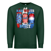 Sports Green red white and boozy Premium Sweatshirt - JahusDesignShop