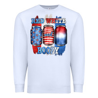 White red white and boozy Premium Sweatshirt - JahusDesignShop