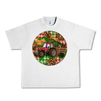Lunar Rock Christmas Farm Red Tractor Urban Heavy Tee - RanaPortraitStore