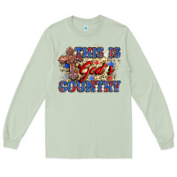 Matcha this is god's country Long Sleeve Tee - Zillion Design Studio