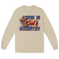 Mushroom this is god's country Long Sleeve Tee - Zillion Design Studio