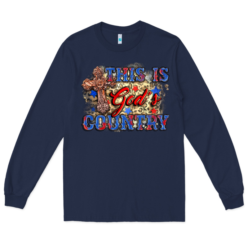 This Is God's Country Long Sleeve Tee by Zillion Design Studio | Teevron