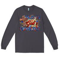 Smoke this is god's country Long Sleeve Tee - Zillion Design Studio
