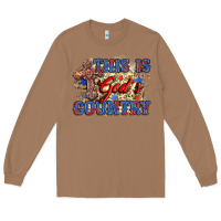 Toasted Coconut this is god's country Long Sleeve Tee - Zillion Design Studio