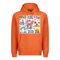 Carrot positive affirmations Premium Hoodie - MaliasSmallBusiness