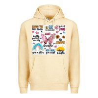 Pina Colada positive affirmations Premium Hoodie - MaliasSmallBusiness