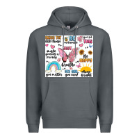 Rock positive affirmations Premium Hoodie - MaliasSmallBusiness