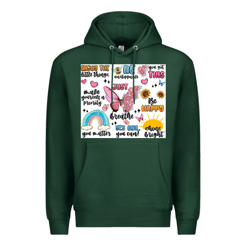 Positive Affirmations Premium Hoodie by MaliasSmallBusiness | Teevron